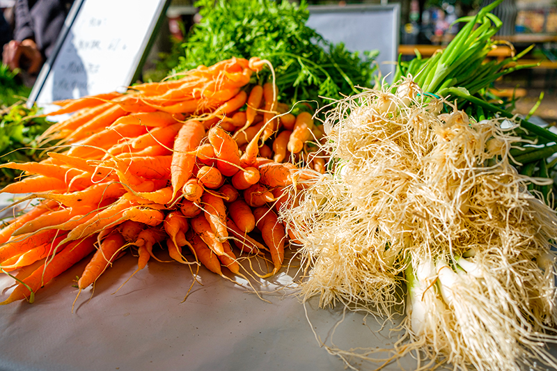 Vente de légumes à Plouézec